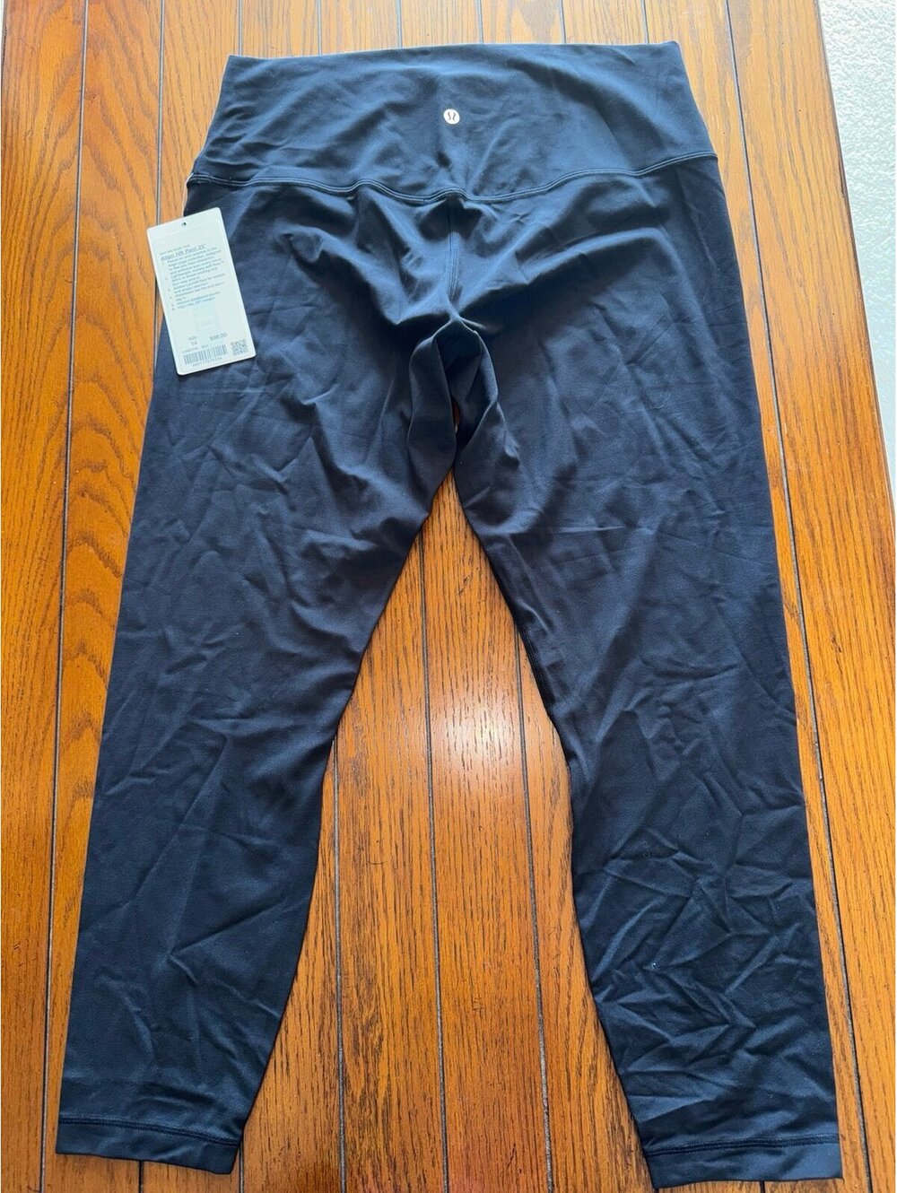 Lululemon Align High Rise 25” Black Size 14 NWT - Picture 2 of 7